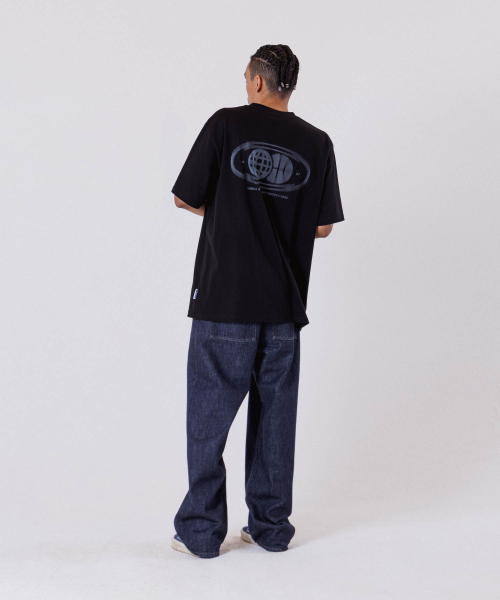 ALL DAY HOOPS(オールデイフープス)の「ADH ワールドワイド オーバーサイズ 半袖Tシャツ ブラック(Tシャツ/カットソー・メンズ・その他・1/2/3/WOMENS)」の9枚目の写真
