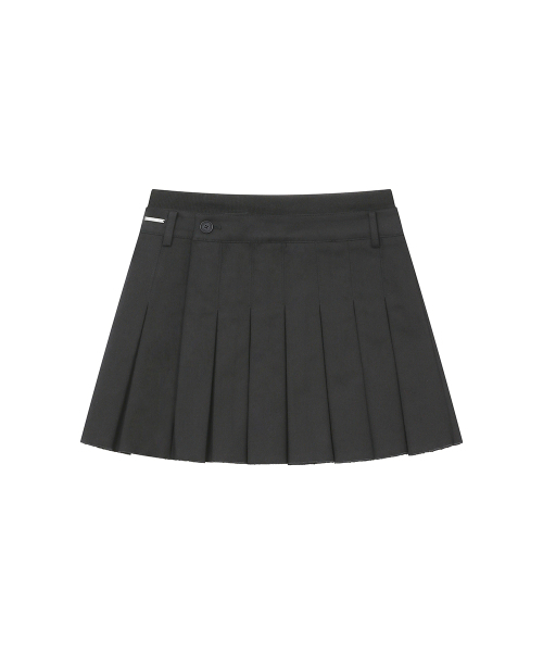 Miseki SEOUL(ミセキソウル)の「Ribbed layered pleats skirt CHARCOAL(スカート・レディース・その他・1/2)」の2枚目の写真