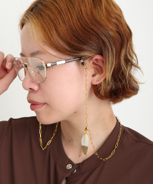 AP STUDIO(エーピーストゥディオ)の「【Sunny Cords/サニーコーズ】Liberty spirit glass cord(その他・レディース・ゴールド・FREE)」の2枚目の写真