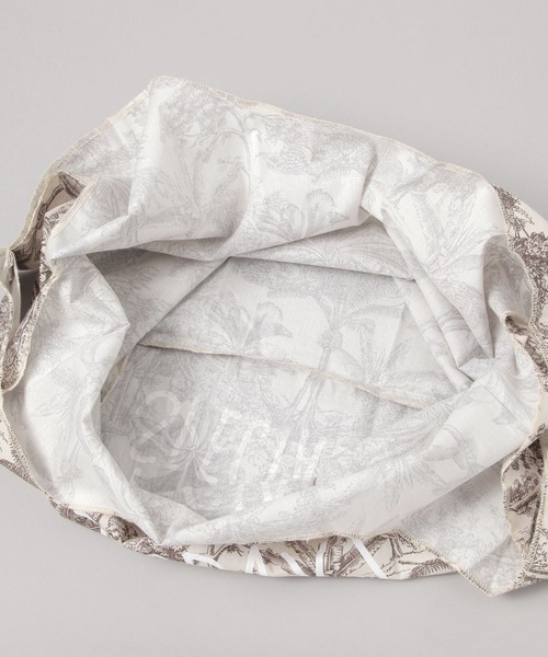 TODAY'S SPECIAL(トゥデイズスペシャル)の「【先行予約】BOTANICAL MARCHE BAG M / 618994(エコバッグ/サブバッグ・レディース・レッド/ブラウン・FREE)」の11枚目の写真