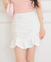 ALLuRing ChaRm | Gathered Mermaid Mini Skirt / ギャザーマーメイドミニスカート(スカート)