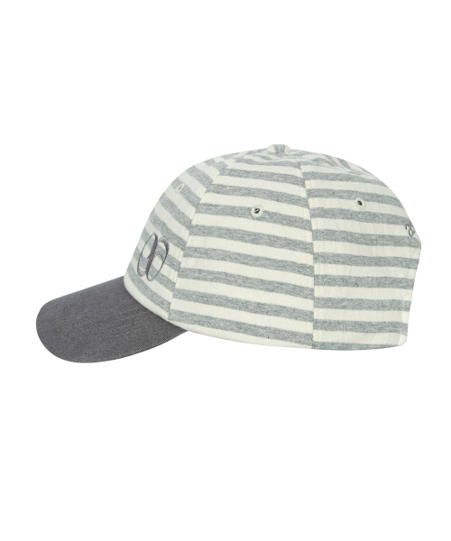 ASON(アズオン)の「DUO STRIPE BALL CAP / GRAY(キャップ・レディース・その他・FREE)」の3枚目の写真