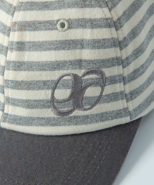ASON(アズオン)の「DUO STRIPE BALL CAP / GRAY(キャップ・レディース・その他・FREE)」の5枚目の写真