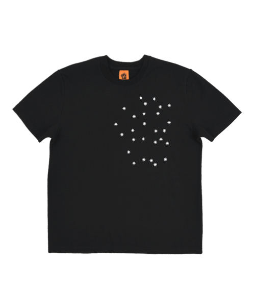 ERSCO(イーアルエスコ)の「マルチロゴTシャツ_ブラック(Tシャツ/カットソー・レディース・その他・X-LARGE/MEDIUM/LARGE)」の2枚目の写真
