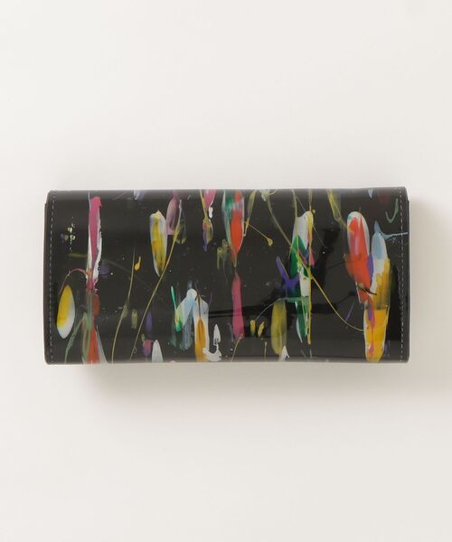 macromauro(マクロマウロ)の「【macromauro】 paint wallet / BLACK(財布・メンズ・A・FREE)」の2枚目の写真