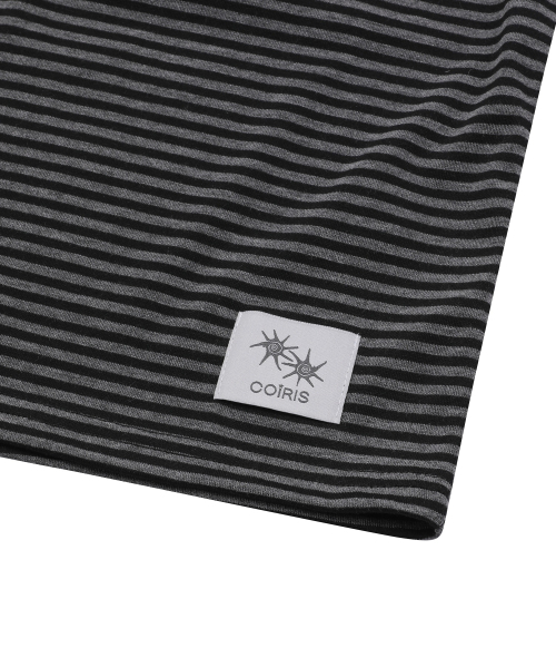 COIRIS(コイリス)の「ジュディストライプスリーブレスナシ (2カラー)(Tシャツ/カットソー・レディース・ブラック/ピンク・FREE)」の12枚目の写真