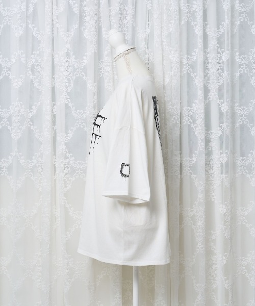nyanMe(ニャンミー)の「猫猫てぃしゃつ(Tシャツ/カットソー・レディース・ホワイト/ブラック/チャコール・FREE)」の18枚目の写真