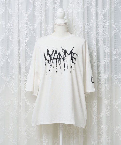 nyanMe(ニャンミー)の「猫猫てぃしゃつ(Tシャツ/カットソー・レディース・ホワイト/ブラック/チャコール・FREE)」の17枚目の写真