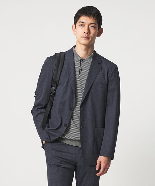 UNITED ARROWS(ユナイテッドアローズ)の「トリコット ソリッド シングル2ボタン テーラードジャケット UA COZY ウォッシャブル ストレッチ 通気性(テーラードジャケット・メンズ・ネイビー・XXL/L/XL/M/S)」の17枚目の写真