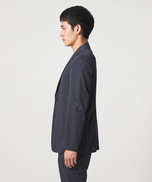 UNITED ARROWS(ユナイテッドアローズ)の「トリコット ソリッド シングル2ボタン テーラードジャケット UA COZY ウォッシャブル ストレッチ 通気性(テーラードジャケット・メンズ・ネイビー・XXL/L/XL/M/S)」の6枚目の写真