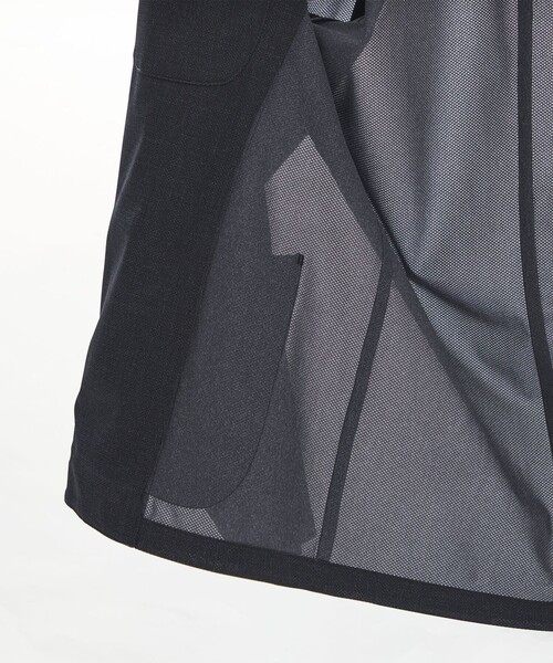 UNITED ARROWS(ユナイテッドアローズ)の「トリコット ソリッド シングル2ボタン テーラードジャケット UA COZY ウォッシャブル ストレッチ 通気性(テーラードジャケット・メンズ・ネイビー・XXL/L/XL/M/S)」の8枚目の写真