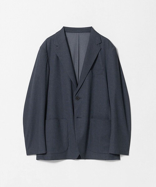 UNITED ARROWS(ユナイテッドアローズ)の「トリコット ソリッド シングル2ボタン テーラードジャケット UA COZY ウォッシャブル ストレッチ 通気性(テーラードジャケット・メンズ・ネイビー・XXL/L/XL/M/S)」の4枚目の写真