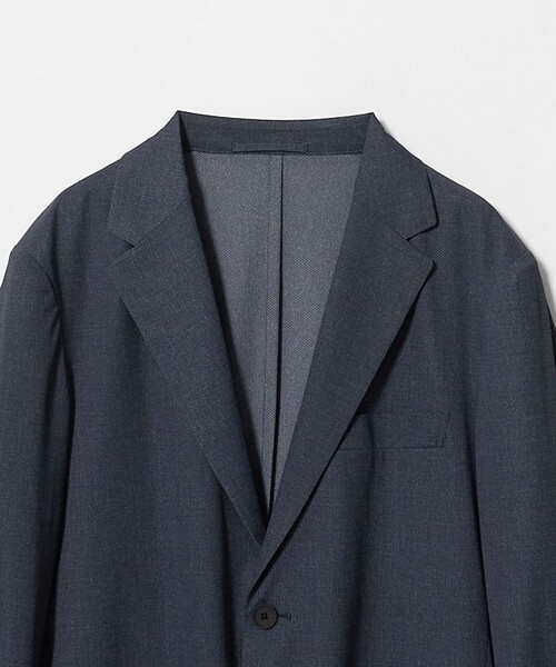 UNITED ARROWS(ユナイテッドアローズ)の「トリコット ソリッド シングル2ボタン テーラードジャケット UA COZY ウォッシャブル ストレッチ 通気性(テーラードジャケット・メンズ・ネイビー・XXL/L/XL/M/S)」の6枚目の写真