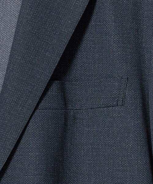 UNITED ARROWS(ユナイテッドアローズ)の「トリコット ソリッド シングル2ボタン テーラードジャケット UA COZY ウォッシャブル ストレッチ 通気性(テーラードジャケット・メンズ・ネイビー・XXL/L/XL/M/S)」の8枚目の写真