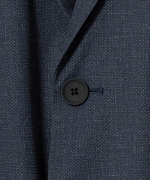 UNITED ARROWS(ユナイテッドアローズ)の「トリコット ソリッド シングル2ボタン テーラードジャケット UA COZY ウォッシャブル ストレッチ 通気性(テーラードジャケット・メンズ・ネイビー・XXL/L/XL/M/S)」の10枚目の写真