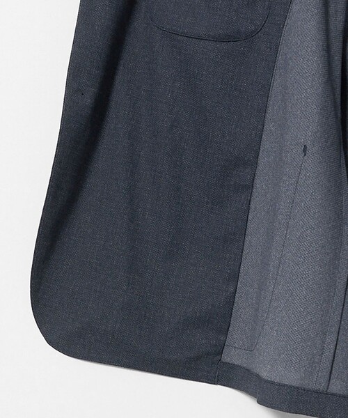 UNITED ARROWS(ユナイテッドアローズ)の「トリコット ソリッド シングル2ボタン テーラードジャケット UA COZY ウォッシャブル ストレッチ 通気性(テーラードジャケット・メンズ・ネイビー・XXL/L/XL/M/S)」の11枚目の写真