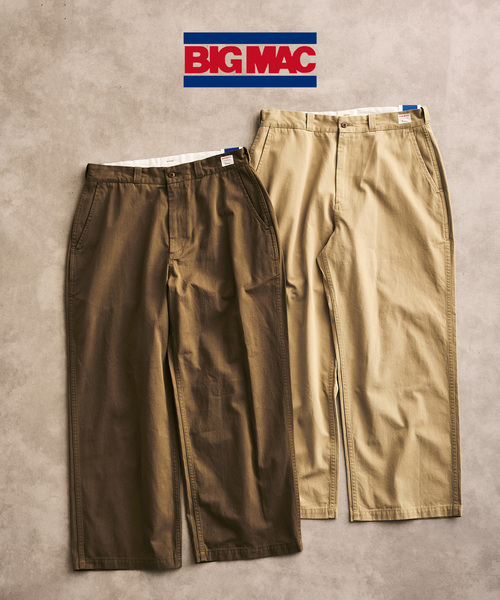 417 EDIFICE(フォーワンセブンエディフィス)の「BIG MAC チノワークパンツ(チノパンツ・メンズ・ブラウン/ベージュ・MEDIUM/LARGE)」の4枚目の写真
