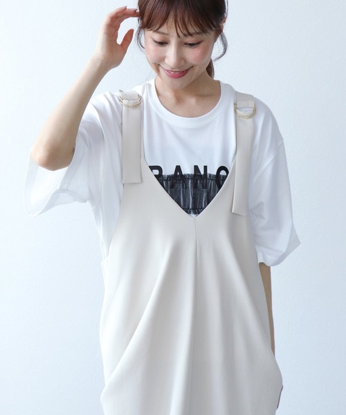 TRANOIワイドTシャツ（Tシャツ/カットソー）｜TRANOI（トラノイ）の