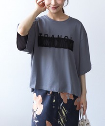 Jines｜ジネスのTシャツ/カットソー（グレー/灰色系・ブランドロゴ