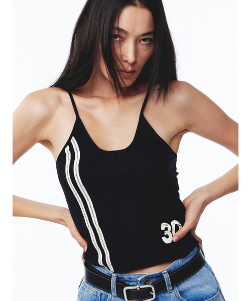 Kijun(キジュン)の「Line Tank Top Black(Tシャツ/カットソー・レディース・その他・LARGE)」の3枚目の写真