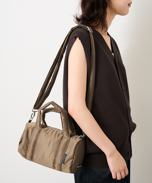 OUTDOOR PRODUCTS(アウトドアプロダクツ)の「OUTDOOR/アウトドア SLOBE別注 ナイロンダッフルバッグ(ショルダーバッグ・レディース・ボルドー/カーキ・FREE)」の12枚目の写真