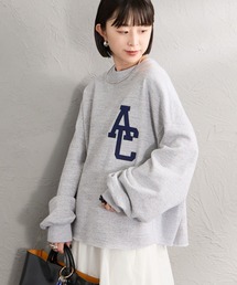 【WEB先行予約】[Americana/アメリカーナ] 別注 AC ワッペン カットオフスウェット