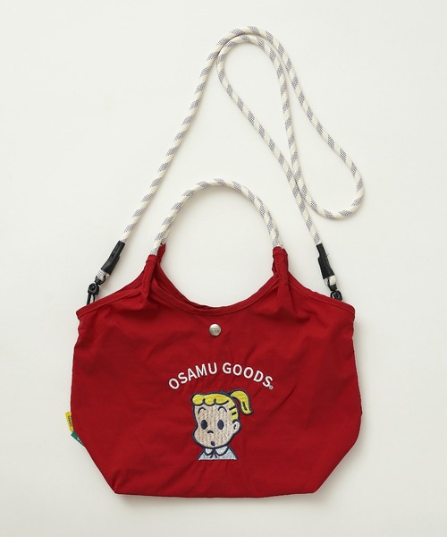 OSAMU GOODS(オサムグッズ)の「【unify × OSAMU GOODS(オサムグッズ)】軽撥水 ショルダーバッグ ハンドバッグ OTNS-02(ショルダーバッグ・レディース・グレー/ネイビー/ブルーグリーン/キャメル/レッド/アイボリー・ONE SIZE)」の21枚目の写真