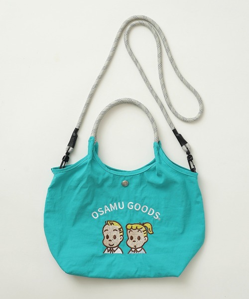 OSAMU GOODS(オサムグッズ)の「【unify × OSAMU GOODS(オサムグッズ)】軽撥水 ショルダーバッグ ハンドバッグ OTNS-02(ショルダーバッグ・レディース・グレー/ネイビー/ブルーグリーン/キャメル/レッド/アイボリー・ONE SIZE)」の22枚目の写真