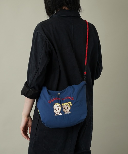 OSAMU GOODS(オサムグッズ)の「【unify × OSAMU GOODS(オサムグッズ)】軽撥水 ショルダーバッグ ハンドバッグ OTNS-02(ショルダーバッグ・レディース・グレー/ネイビー/ブルーグリーン/キャメル/レッド/アイボリー・ONE SIZE)」の12枚目の写真