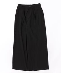 ベルト付き ワイドパンツ