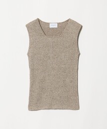 UNITED ARROWS | ノースリーブ カラー ニット ‐ウォッシャブル‐(タンクトップ)