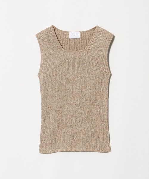 UNITED ARROWS(ユナイテッドアローズ)の「ノースリーブ カラー ニット ‐ウォッシャブル‐(タンクトップ・レディース・ケリーグリーン/ブラウン系・FREE)」の17枚目の写真