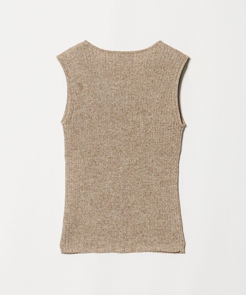 UNITED ARROWS(ユナイテッドアローズ)の「ノースリーブ カラー ニット ‐ウォッシャブル‐(タンクトップ・レディース・ケリーグリーン/ブラウン系・FREE)」の18枚目の写真