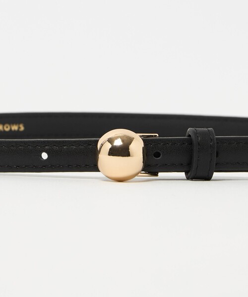 UNITED ARROWS(ユナイテッドアローズ)の「HEMISPHERE ベルト(ベルト・レディース・ゴールド/シルバー・FREE)」の4枚目の写真