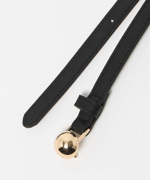 UNITED ARROWS(ユナイテッドアローズ)の「HEMISPHERE ベルト(ベルト・レディース・ゴールド/シルバー・FREE)」の5枚目の写真