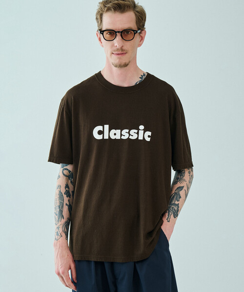 TANGTANG(タンタン)の「TANGTANG | 〈別注〉半袖Tシャツ AIN’T CLASSIC BROWN MEN(Tシャツ/カットソー・メンズ・ブラウン・L/M/XL)」の16枚目の写真