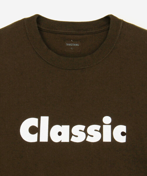 TANGTANG(タンタン)の「TANGTANG | 〈別注〉半袖Tシャツ AIN’T CLASSIC BROWN MEN(Tシャツ/カットソー・メンズ・ブラウン・L/M/XL)」の19枚目の写真