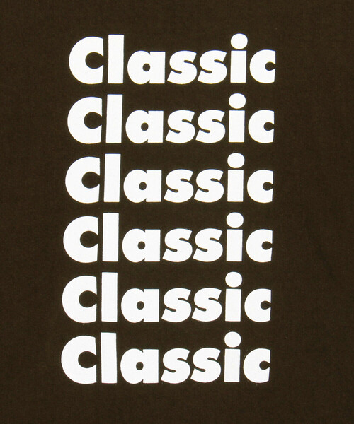 TANGTANG(タンタン)の「TANGTANG | 〈別注〉半袖Tシャツ AIN’T CLASSIC BROWN MEN(Tシャツ/カットソー・メンズ・ブラウン・L/M/XL)」の4枚目の写真