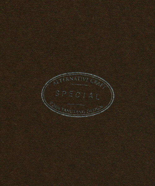 TANGTANG(タンタン)の「TANGTANG | 〈別注〉半袖Tシャツ AIN’T CLASSIC BROWN MEN(Tシャツ/カットソー・メンズ・ブラウン・L/M/XL)」の5枚目の写真