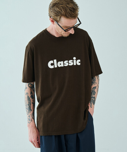 TANGTANG(タンタン)の「TANGTANG | 〈別注〉半袖Tシャツ AIN’T CLASSIC BROWN MEN(Tシャツ/カットソー・メンズ・ブラウン・L/M/XL)」の12枚目の写真