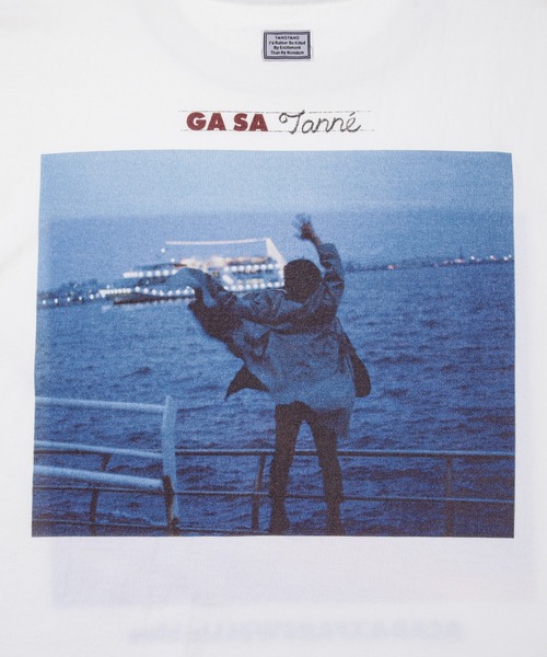TANGTANG(タンタン)の「GASATANG/ACARAXFARE(Tシャツ/カットソー・メンズ・ホワイト・S/M/L/XL)」の4枚目の写真