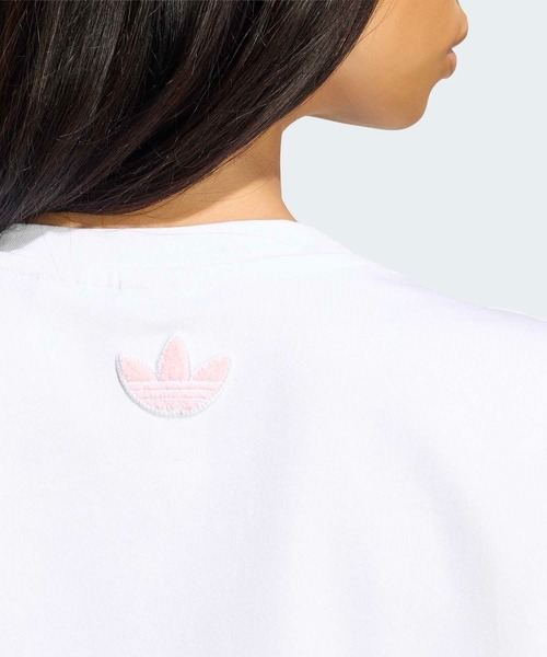 adidas(アディダス)の「adidas CARE BEARS OVERSIZED TEE / アディダスオリジナルス adidas Originals(Tシャツ/カットソー・レディース・ホワイト・XX-LARGE/LARGE/MEDIUM/X-LARGE/X-SMALL/SMALL)」の4枚目の写真