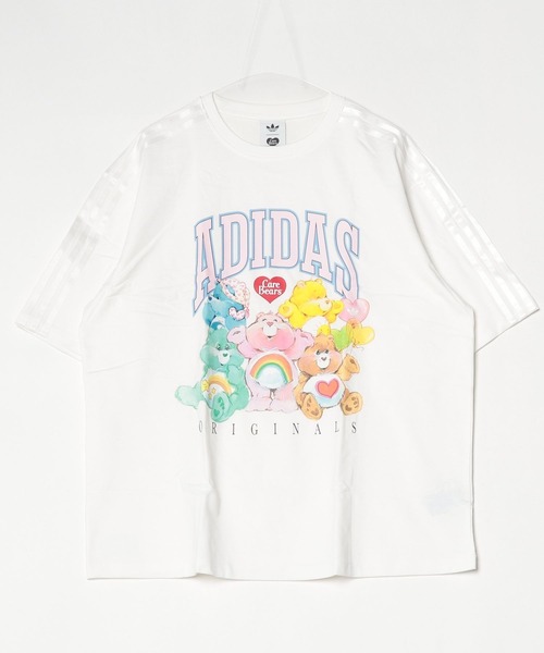 adidas(アディダス)の「adidas CARE BEARS OVERSIZED TEE / アディダスオリジナルス adidas Originals(Tシャツ/カットソー・レディース・ホワイト・XX-LARGE/LARGE/MEDIUM/X-LARGE/X-SMALL/SMALL)」の6枚目の写真