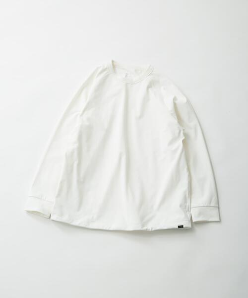 EKAL(エカル)の「『吸水速乾/UVカット』DRY OUT LONG-SLEEVE T-SHIRTS(Tシャツ/カットソー・メンズ・ホワイト/チャコールグレー/ブラック・MEDIUM/LARGE)」の18枚目の写真