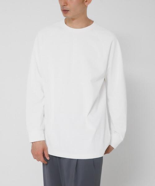 EKAL(エカル)の「『吸水速乾/UVカット』DRY OUT LONG-SLEEVE T-SHIRTS(Tシャツ/カットソー・メンズ・ホワイト/チャコールグレー/ブラック・MEDIUM/LARGE)」の19枚目の写真
