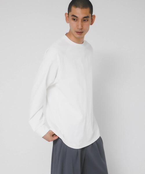 EKAL(エカル)の「『吸水速乾/UVカット』DRY OUT LONG-SLEEVE T-SHIRTS(Tシャツ/カットソー・メンズ・ホワイト/チャコールグレー/ブラック・MEDIUM/LARGE)」の21枚目の写真