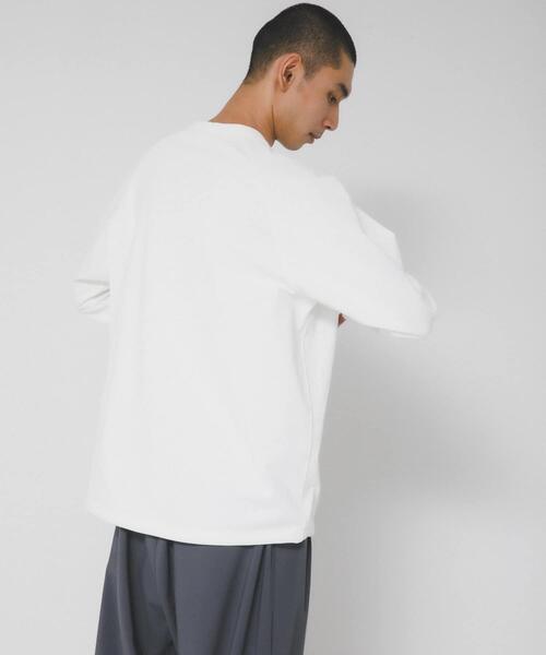 EKAL(エカル)の「『吸水速乾/UVカット』DRY OUT LONG-SLEEVE T-SHIRTS(Tシャツ/カットソー・メンズ・ホワイト/チャコールグレー/ブラック・MEDIUM/LARGE)」の22枚目の写真