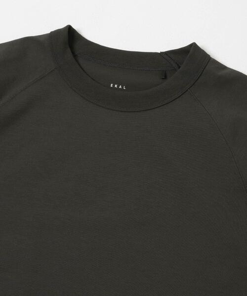 EKAL(エカル)の「『吸水速乾/UVカット』DRY OUT LONG-SLEEVE T-SHIRTS(Tシャツ/カットソー・メンズ・ホワイト/チャコールグレー/ブラック・MEDIUM/LARGE)」の13枚目の写真