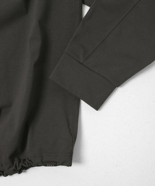 EKAL(エカル)の「『吸水速乾/UVカット』DRY OUT LONG-SLEEVE T-SHIRTS(Tシャツ/カットソー・メンズ・ホワイト/チャコールグレー/ブラック・MEDIUM/LARGE)」の14枚目の写真