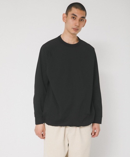 EKAL(エカル)の「『吸水速乾/UVカット』DRY OUT LONG-SLEEVE T-SHIRTS(Tシャツ/カットソー・メンズ・ホワイト/チャコールグレー/ブラック・MEDIUM/LARGE)」の9枚目の写真